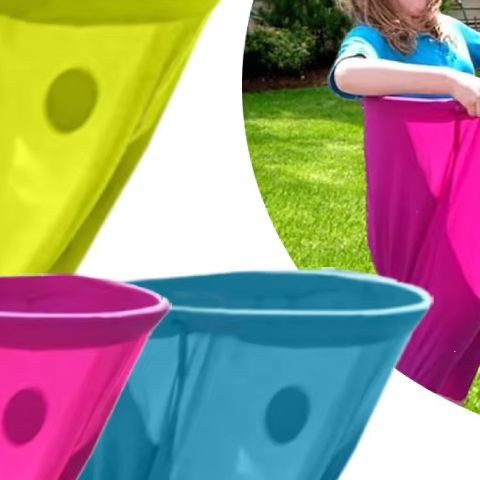Party Family Games - フリーキー特大パンツパーティーゲーム、弾むボール付き屋外フィールド家族の再会投げゲーム小道具、おばあちゃんパンツヤードゲームセット
