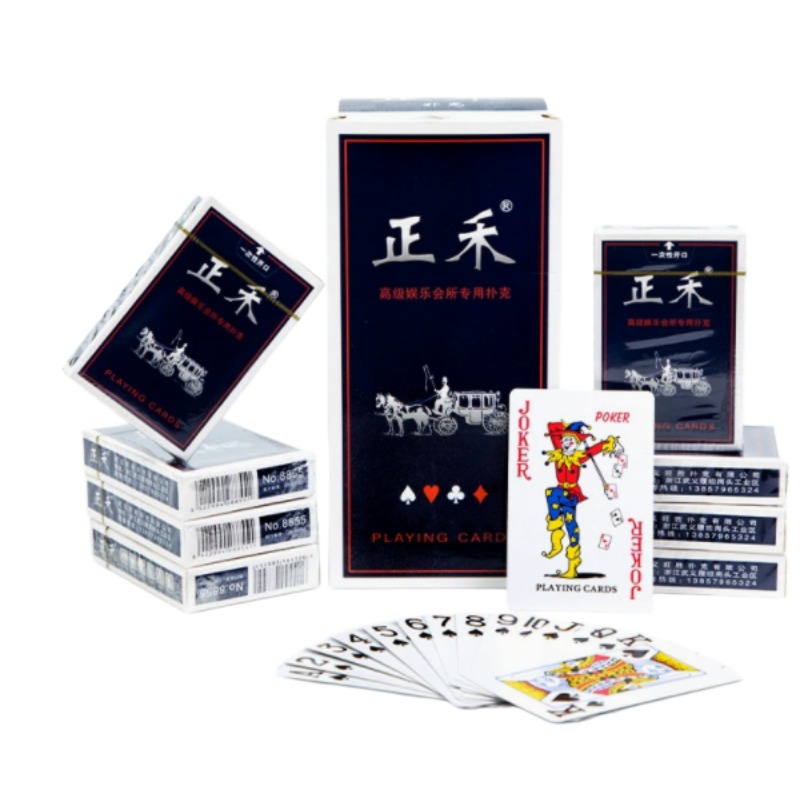 Book Party Games - プレミアム不透明トランプセット - クラブ、パーティー、家族向けゲーム、ポーカーに最適な耐久性のある54枚カードデッキ、エンターテイメント会場にも最適