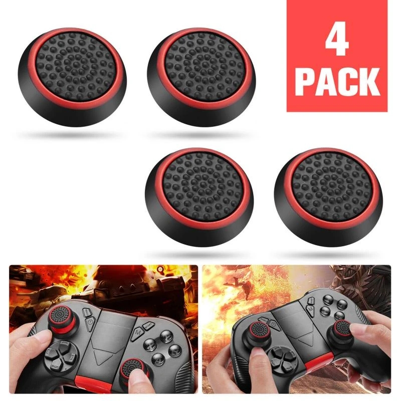Party Games Playstation - 4 個/10 個ノンスリップシリコンアナログジョイスティックサムスティック親指スティックグリップキャップケース PS3 PS4 PS5