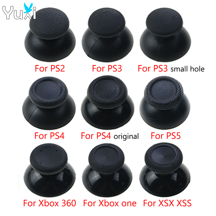 Party Games Playstation - Yuxi-アナログサムスティックグリップカバー、コントローラーキャップ、ジョイスティックキャップ、サムスティック、xbox oneシリーズx s 360、ps5、ps4、ps3、ps2、2個