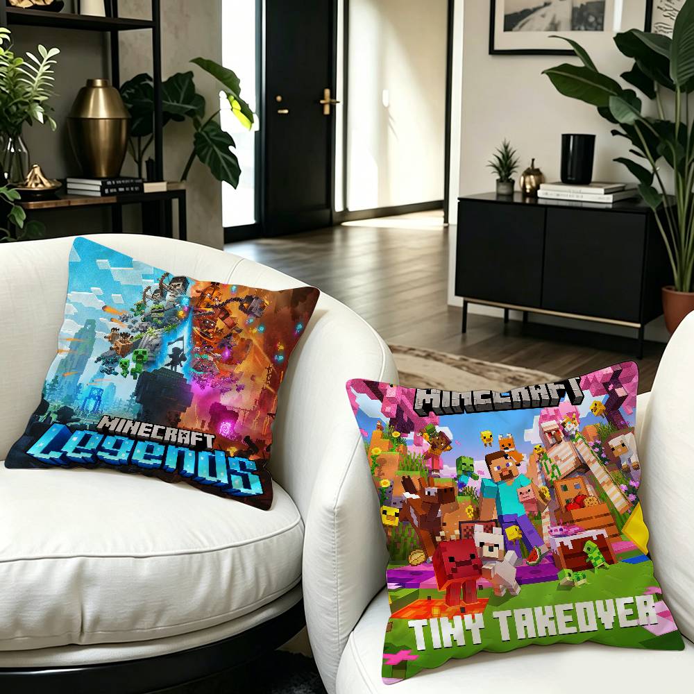 レトロゲーム M-Minecraft パーソナライズされた枕 - Party Games Minecraft のレビューと価格