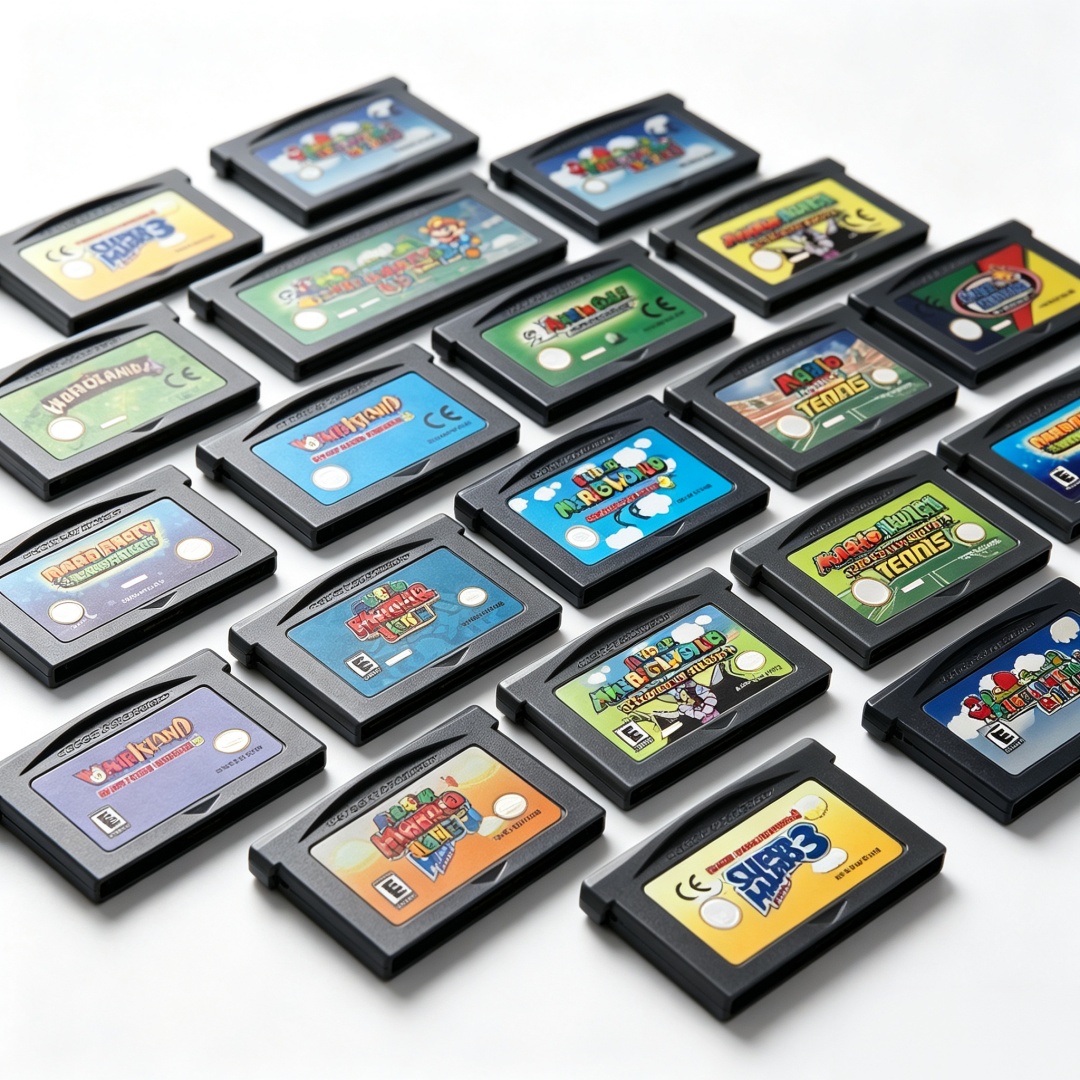 レトロ32ビットGBAゲームカートリッジ（EUR版）クラシッ - Party Games Mario のレビューと価格