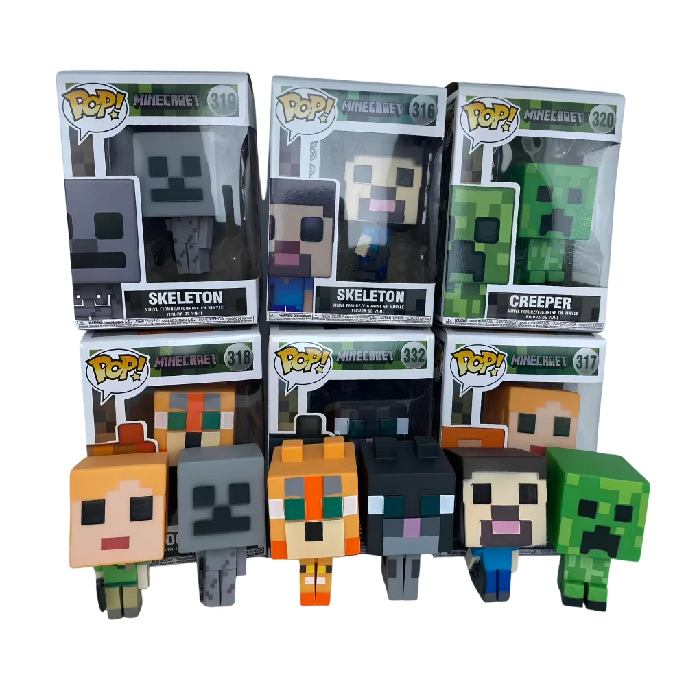 在庫あり FUNKO POP マインクラフト キャラクターフ - Party Games Minecraft のレビューと価格