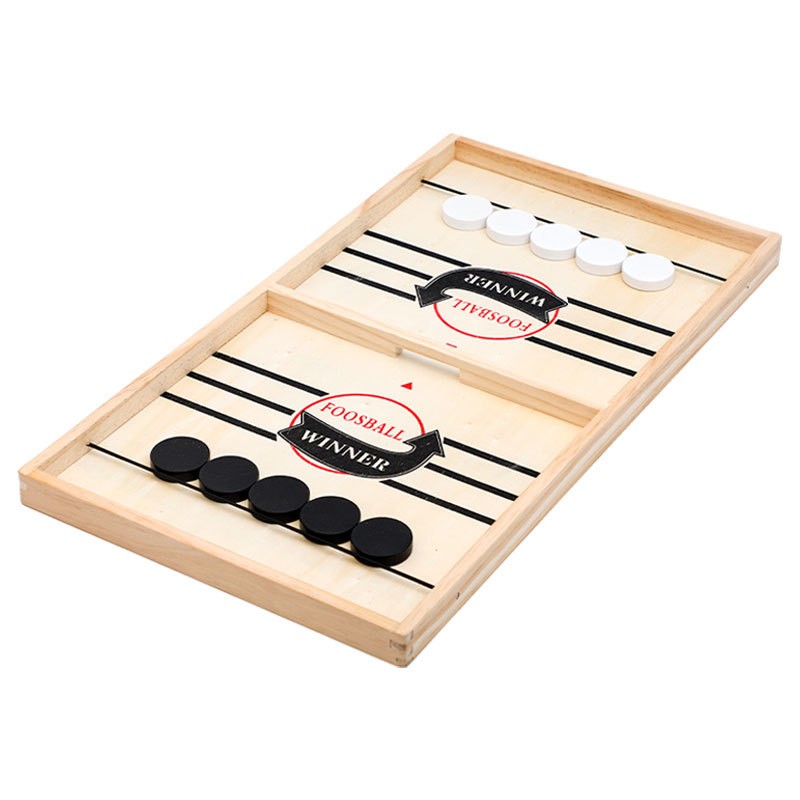 2in1木製アイスホッケー＆チェスボードゲーム 大型サイズ  - Party Family Games のレビューと価格