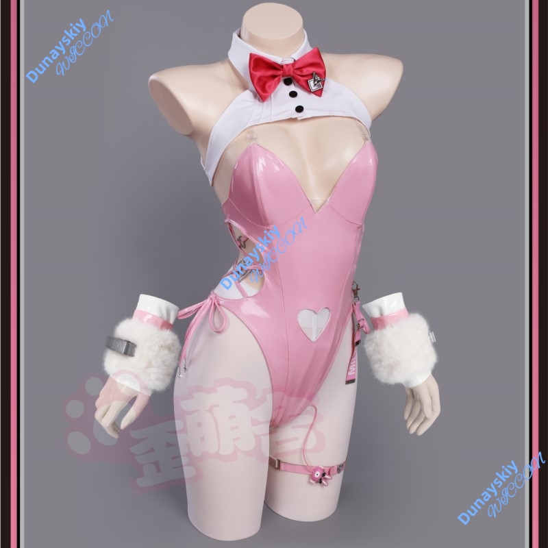 GOESSOF 花柄バニーガールコスプレ衣装高品質セクシーか - Party Games Bunny のレビューと価格