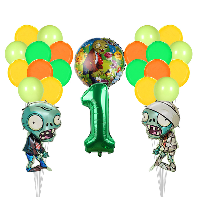 Plants vs Zombies ゲームバルーンセット 細 - Party Games Bunny のレビューと価格