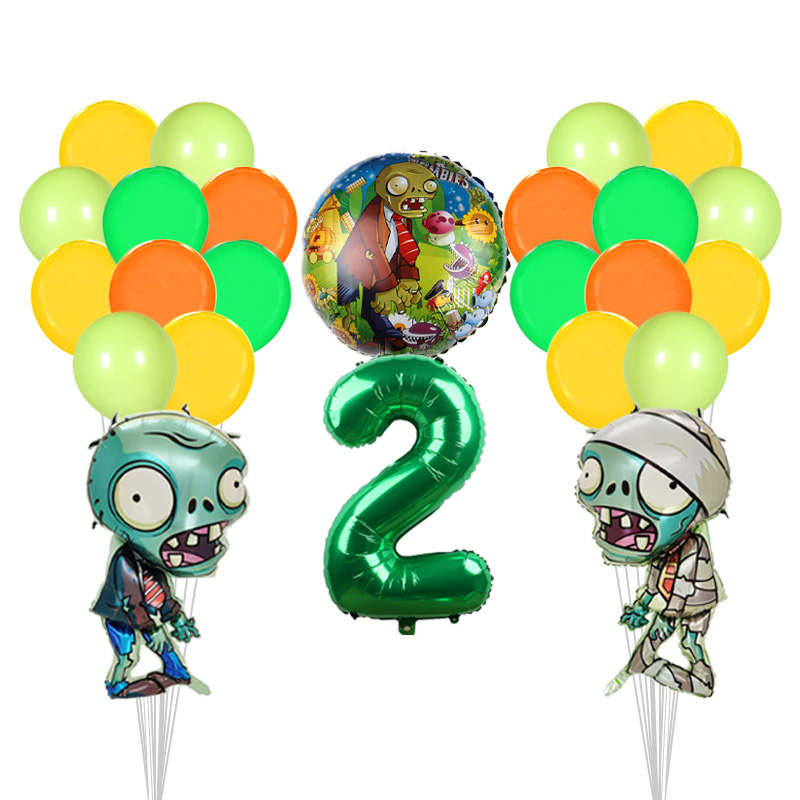 Plants vs Zombies ゲームバルーンセット 細 - Party Games Bunny のレビューと価格