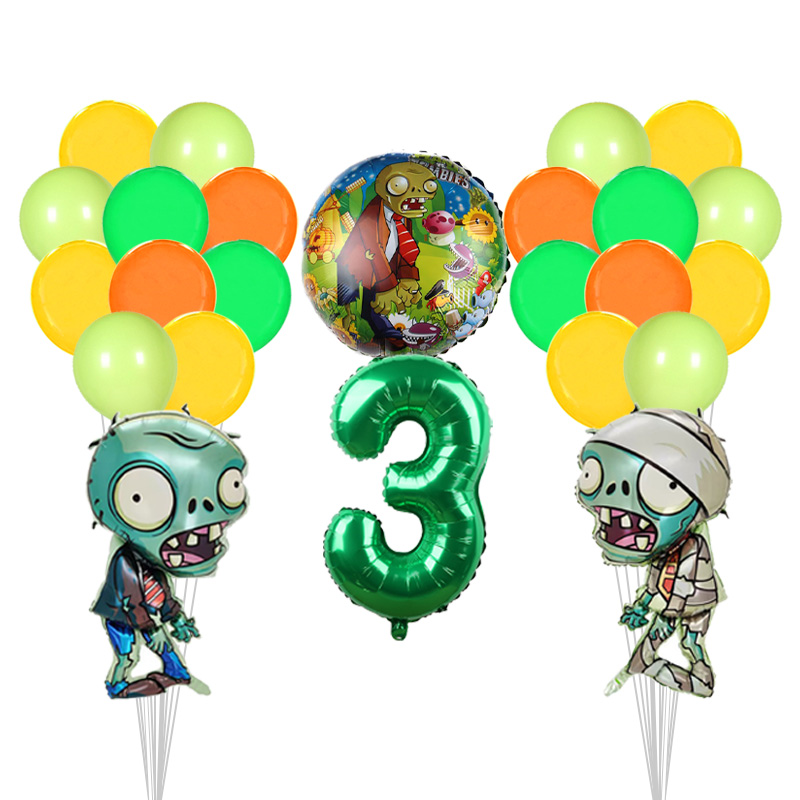 Plants vs Zombies ゲームバルーンセット 細 - Party Games Bunny のレビューと価格