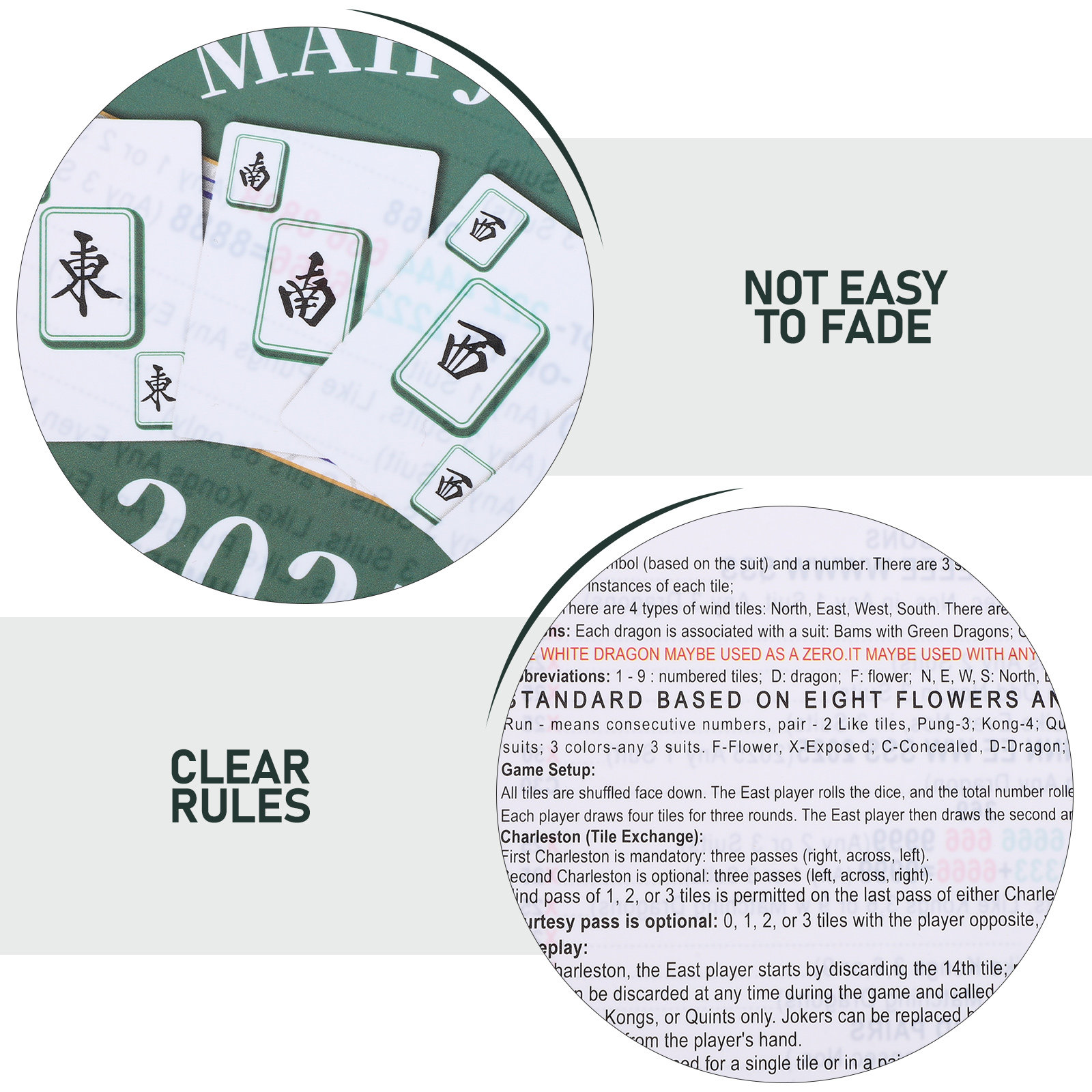 8 個のスコアカード防水ハードカードプロテクター折りたたみ式 - Party Games Using Cards のレビューと価格