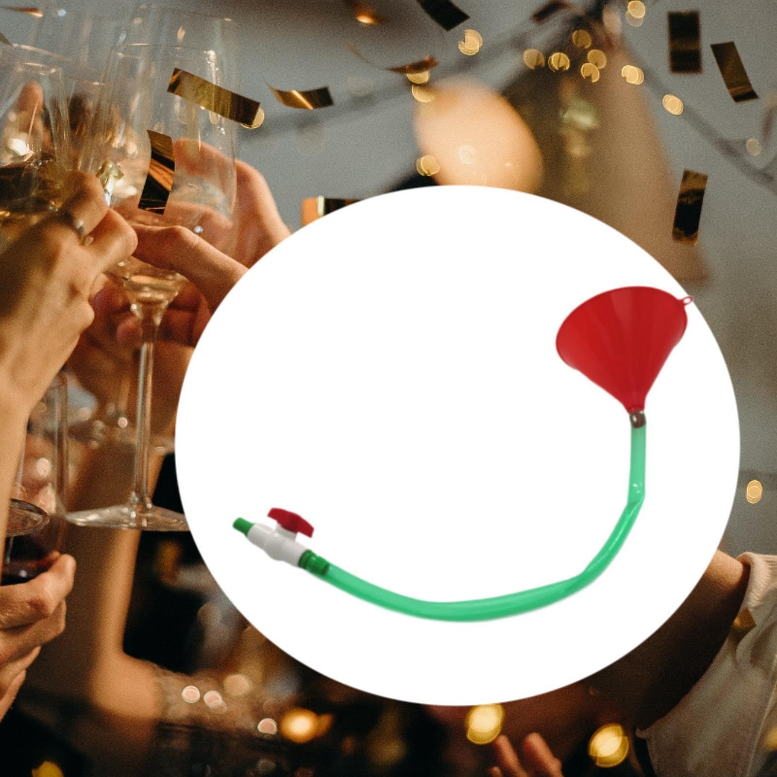 バルブホース付き多機能ビールボンファン,ポータブルドリンクゲ - Party Games College のレビューと価格