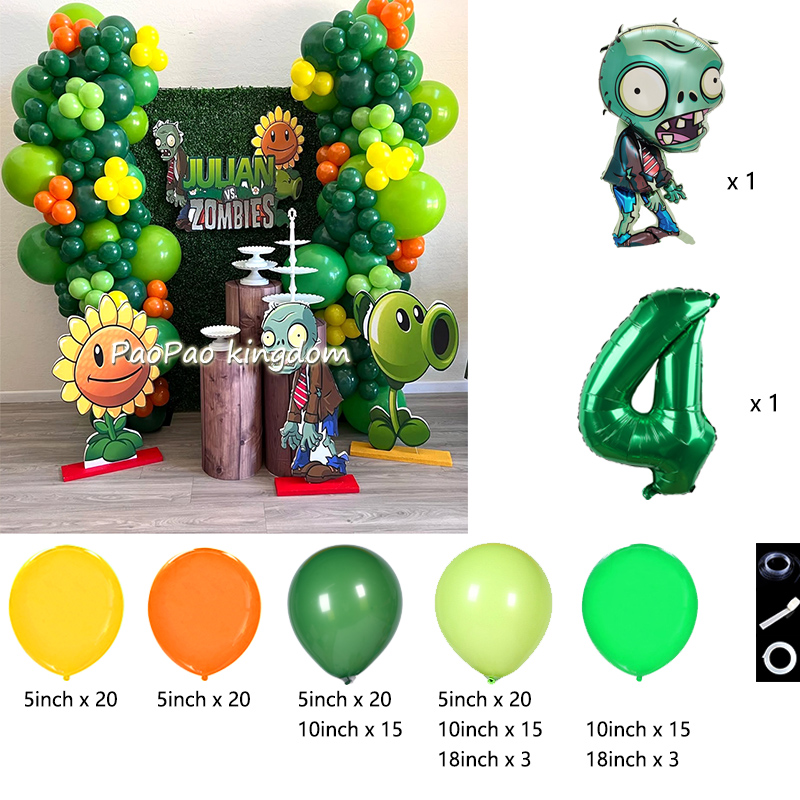 プランツvs.ゾンビーズ バルーン漫画ゲーム バルーンアーチ - Party Games Bunny のレビューと価格