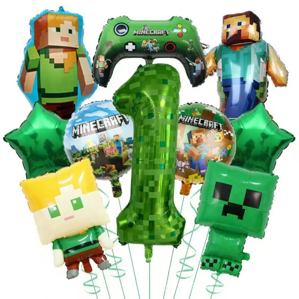 ホットゲーム マインクラフト グリーン デジタル 1-9 ピ - Party Games Minecraft のレビューと価格