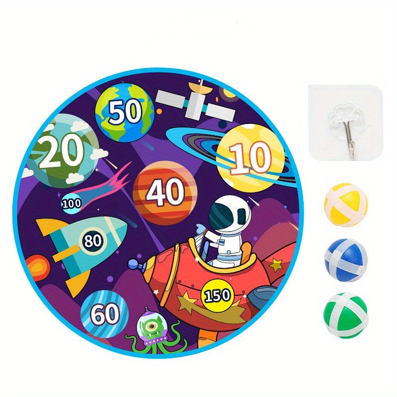 大きな子供用ダーツボード、粘着ボール付き、屋内外スポーツ、楽 - Party Games For 5 Year Olds Indoors のレビューと価格