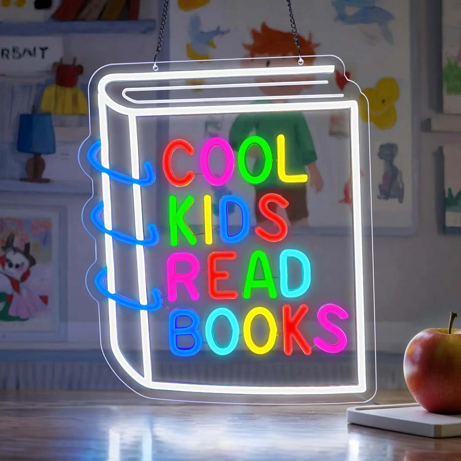 クールキッズ読書用ネオンサイン USB調光式LEDネオンライ - Book Party Games のレビューと価格