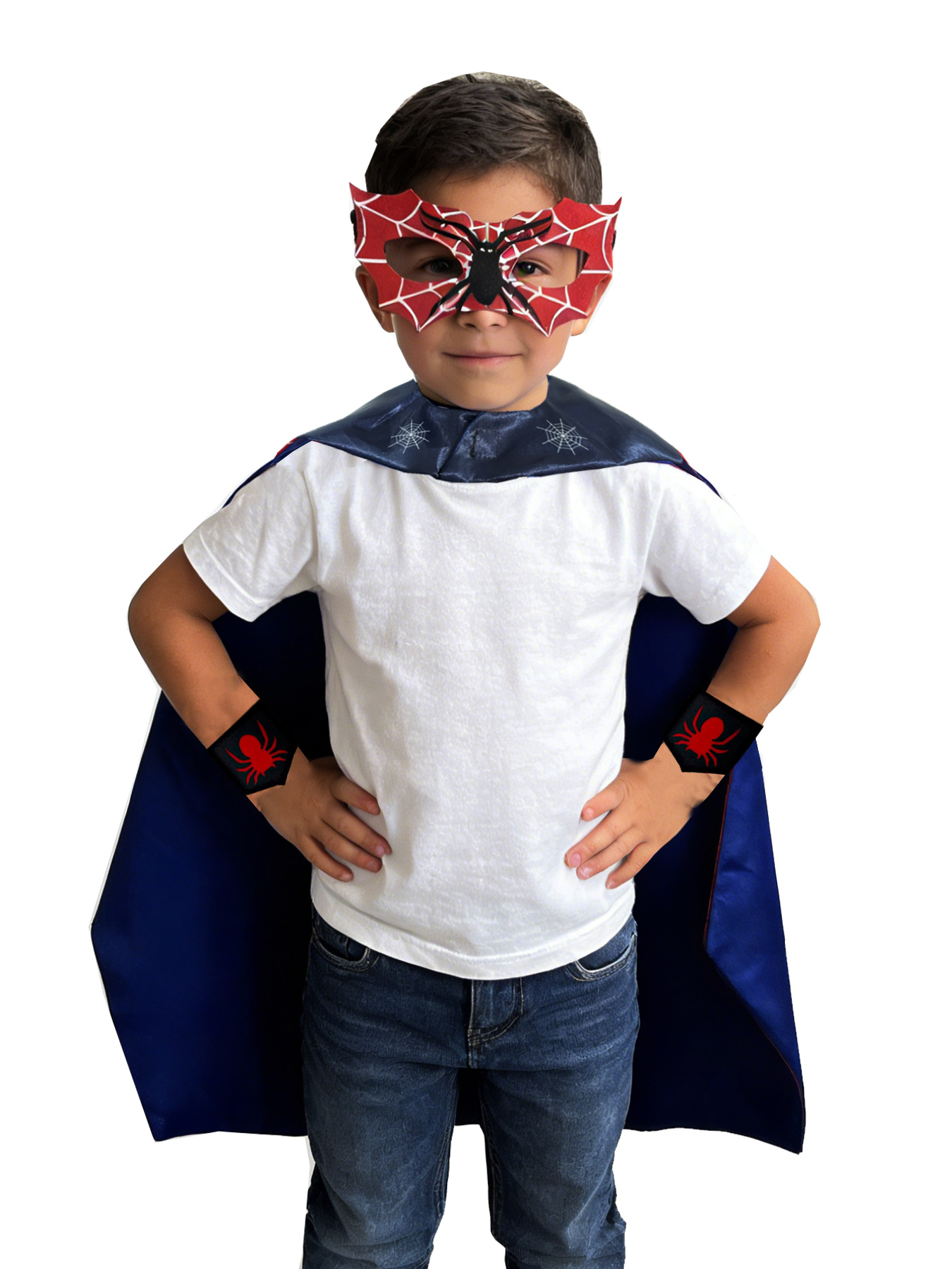キッズスーパーヒーローコスチュームセット漫画アニメスパイダー - Kids Party Games のレビューと価格
