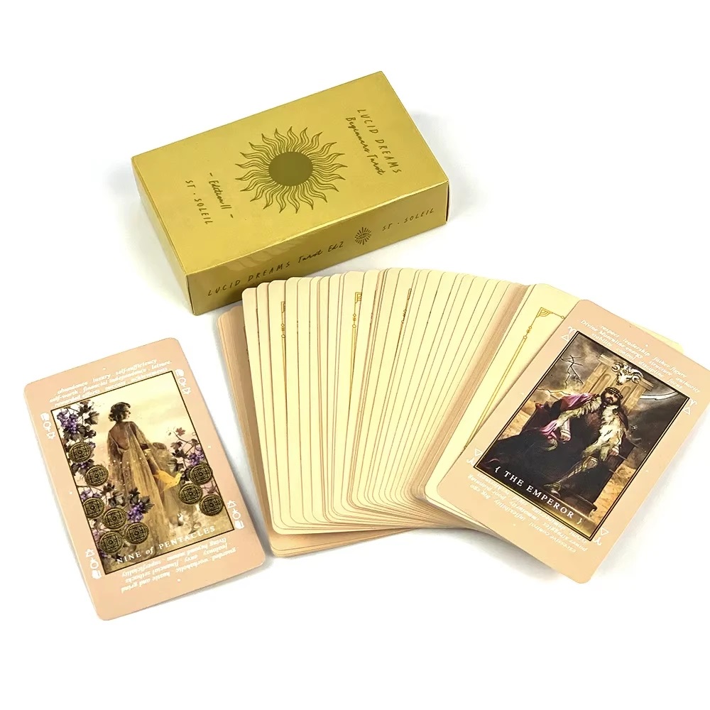 明晰な夢初心者タロットデッキクラシックデザイン占い瞑想タロッ - Party Family Games のレビューと価格