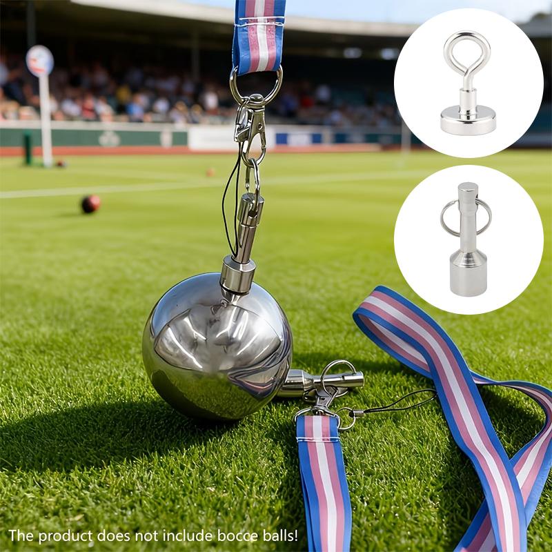 磁気ボール投げ拾い器 ポータブルボッチボールピッカー 芝生、 - Bocce Ball Lawn のレビューと価格