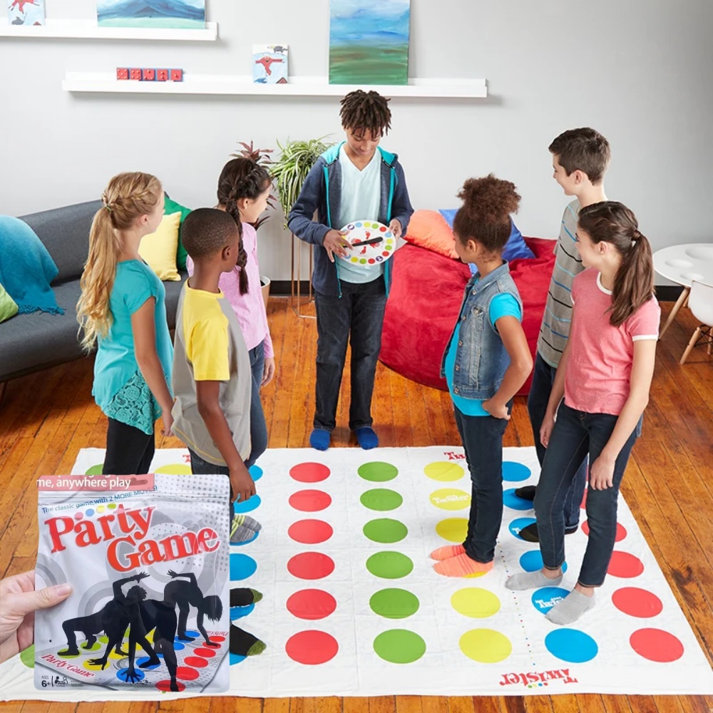 ツイスターパーティーゲーム - 家族向け屋内外ボディツイスト - Party Games For 5 Year Olds Indoors のレビューと価格