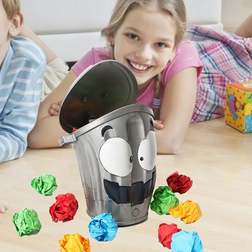電動クレイジーゴミ箱屋内競技射撃ゲームストレス解消教育用パー - Party Games For 5 Year Olds Indoors のレビューと価格