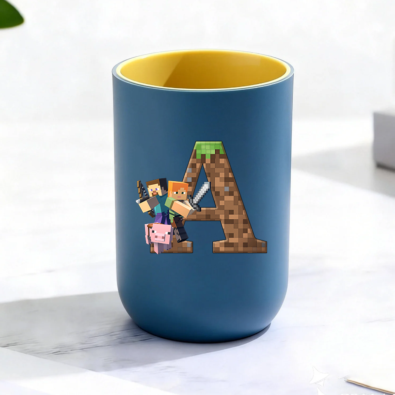 ホットピクセルゲームウォーターカップ新アニメ歯ブラシカップ漫 - Party Games Minecraft のレビューと価格
