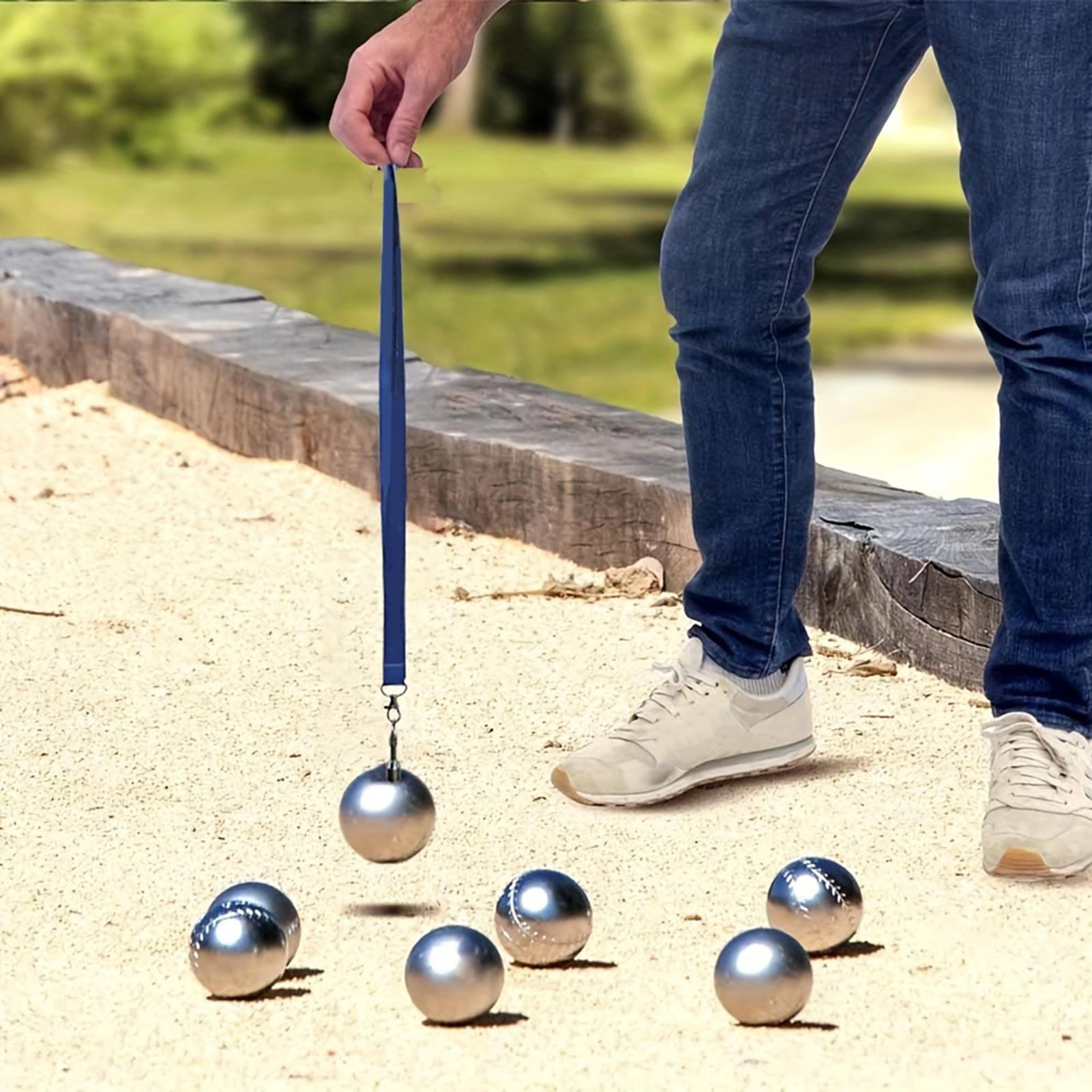磁気ボール投げピッカー ポータブルボッチボールピッカー 芝生 - Bocce Ball Lawn のレビューと価格